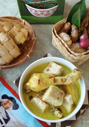 Foto resep Ketupat Oat & Opor Special