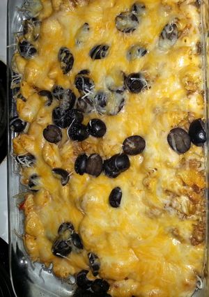 A picture of shocks nacho bake.