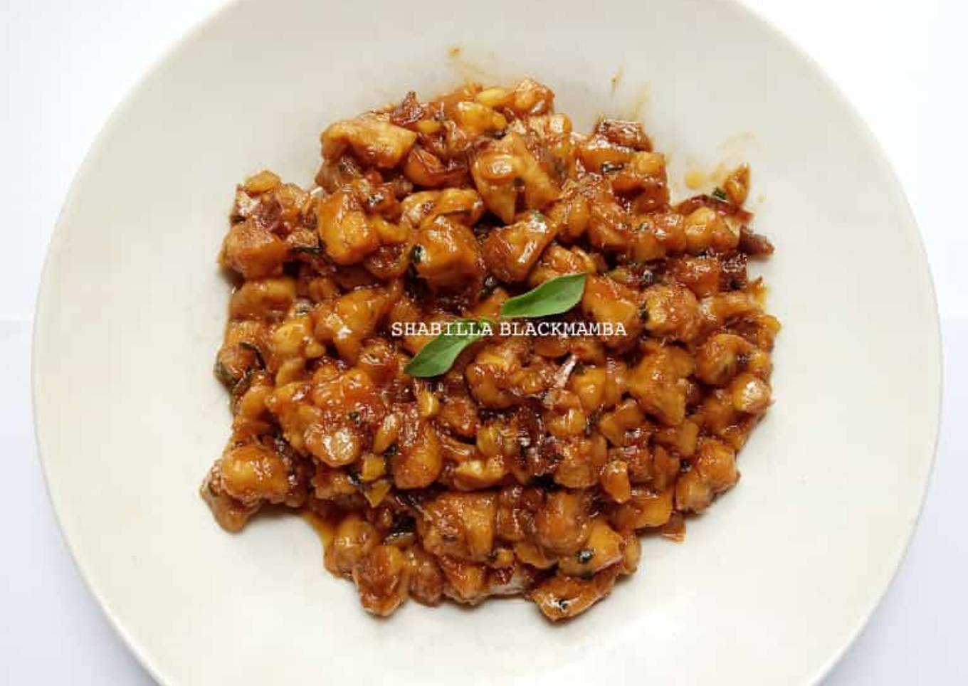 Sauteed Tempeh with Butter