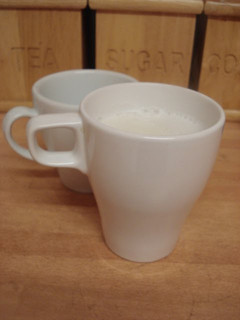 A picture of Almond Milk: An Indian Delicacy.