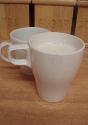 A picture of Almond Milk: An Indian Delicacy.