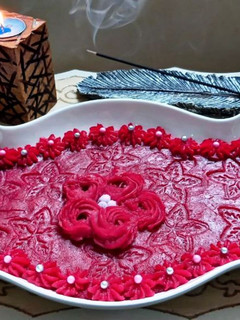 عکسی از دستور حلوا لبو 🌸