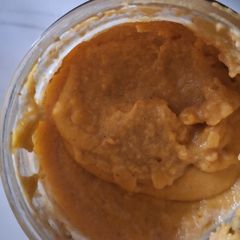 A picture of Oatmeal with béchamel sauce: a healthy recipe.