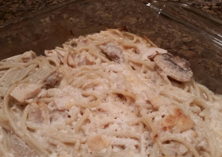 Simple Way to Make Homemade Healthy Turkey Tetrazzini