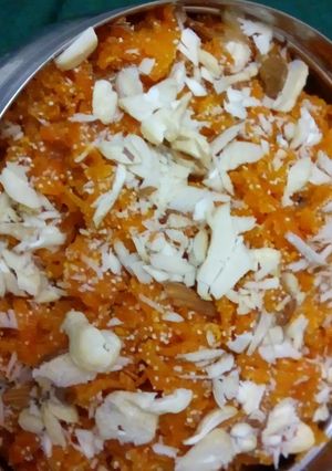 A picture of Carrot halwa.