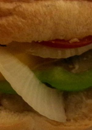 A picture of Taco Burger.