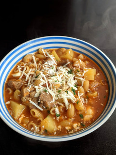 Una foto de Guiso de fideos codito