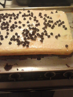 A picture of Hunters layer cake.
