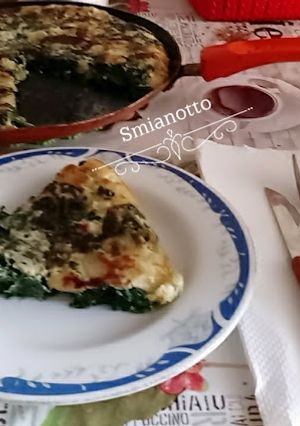 Une photo de Galette d'épinards