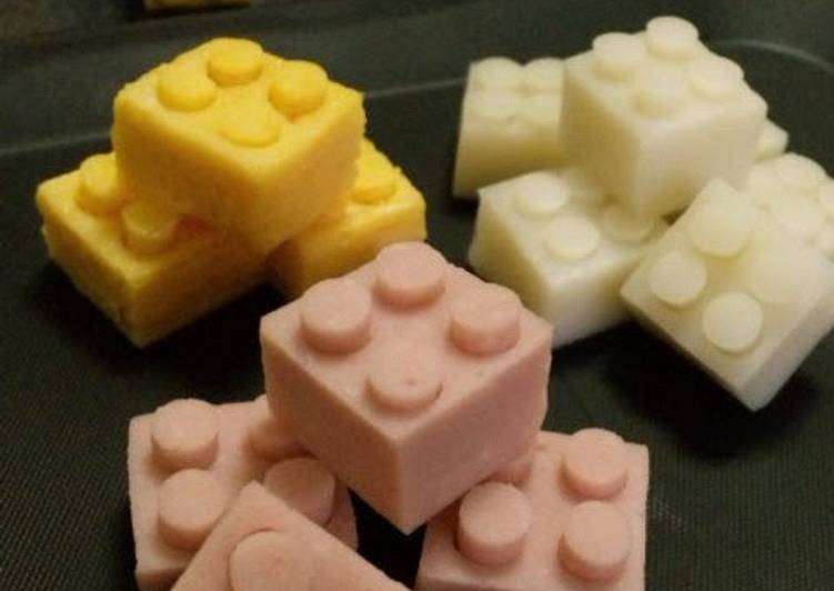 Recipe of Super Quick Homemade Edible Building Blocks For Charaben