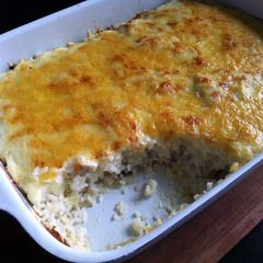 A picture of Chicken Doria.