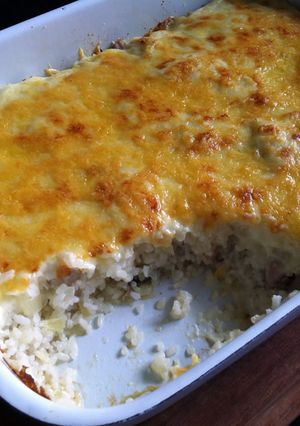 A picture of Chicken Doria.