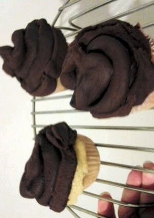 A picture of Plain Vanilla Cupcakes.