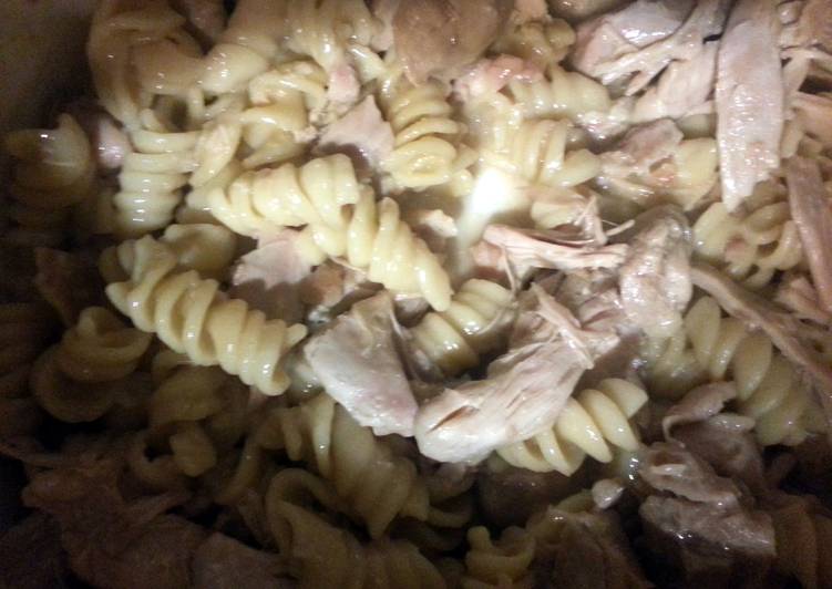 Simple Way to Make Speedy Low fat organic chicken pasta