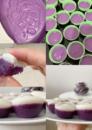 Foto resep Kue talam ubi ungu