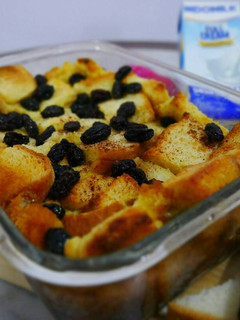 Foto resep Puding roti panggang
