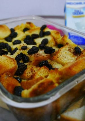 Foto resep Puding roti panggang
