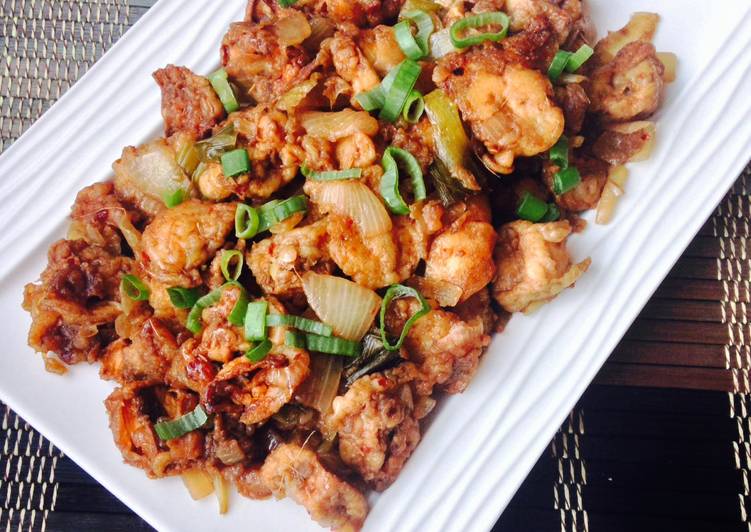 Recipe of Favorite Chilli Mushroom Fry
