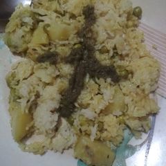 A picture of Veg. pulav.