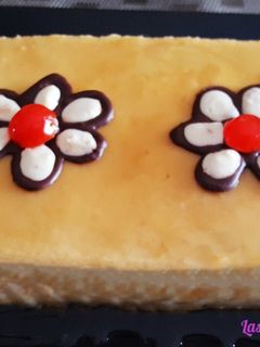 Una foto de Puding Casero de Magdalenas