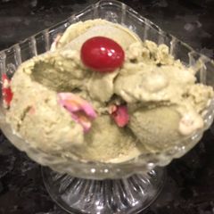 Paan Ice cream A picture of Paan Ice cream.