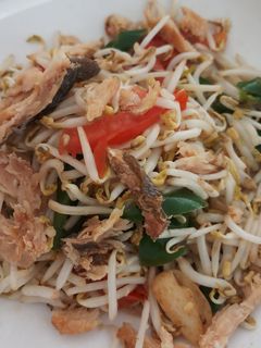 Foto resep Toge tumis ikan asin