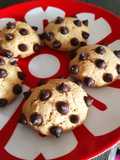 Galletones con chispas de chocolate