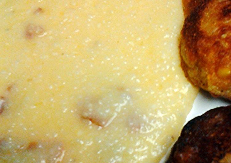 Easiest Way to Prepare Quick Grits bacon and cheese