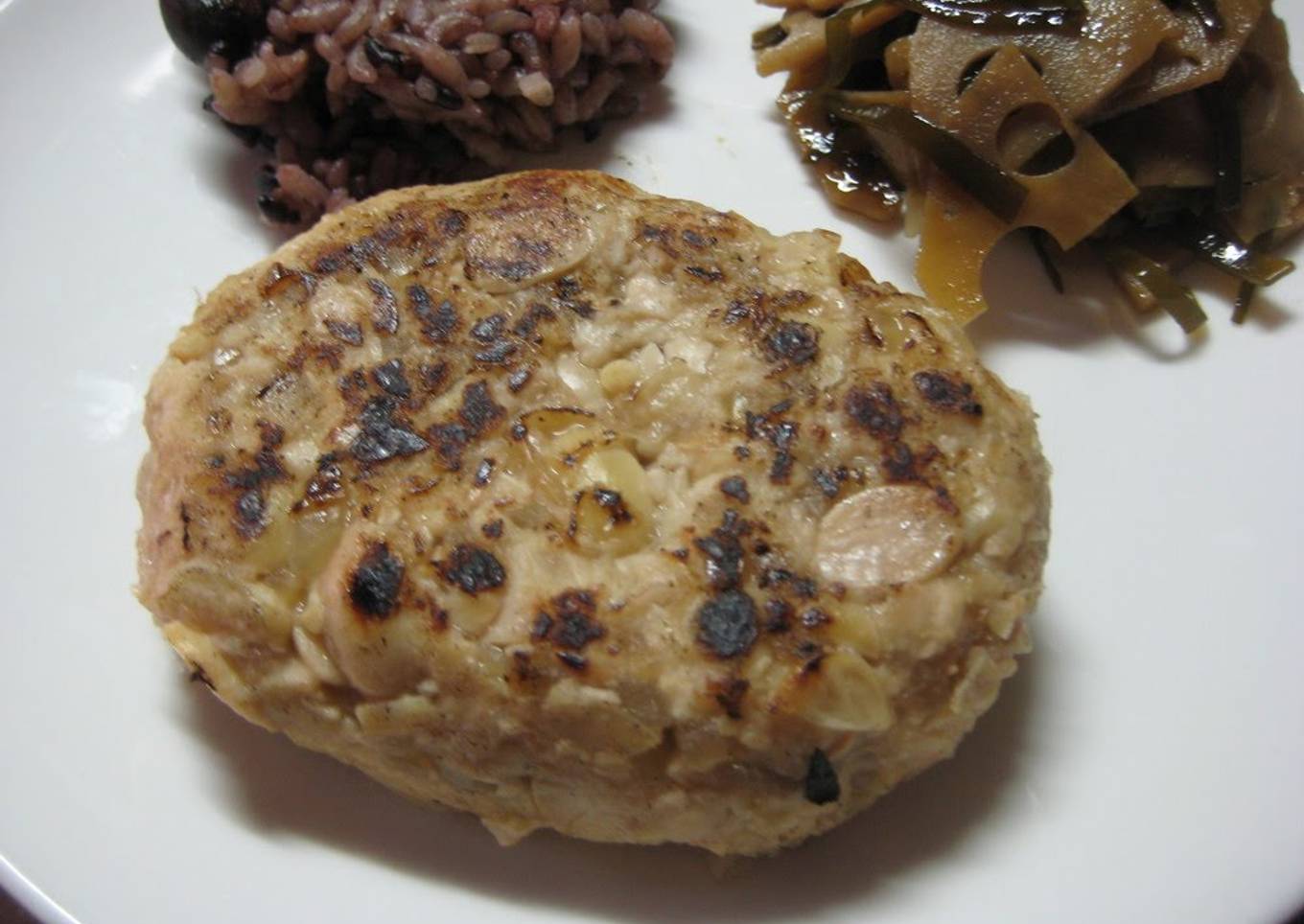 Macrobiotic Soybean Hamburger Patties