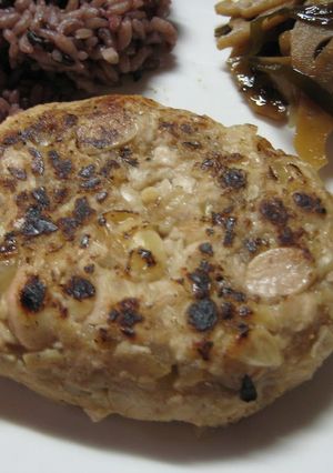 A picture of Macrobiotic Soybean Hamburger Patties.