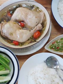 รูปของ ไก่นึ่งสมุนไพร