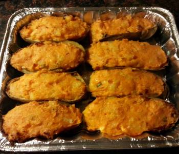 Fresh, Prepare Recipe Double Stuff Baked Potatoes Very Delicious