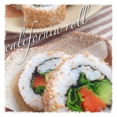 Simple California Rolls A picture of Simple California Rolls.