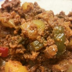 A picture of Chorizo & Potato Tacos.