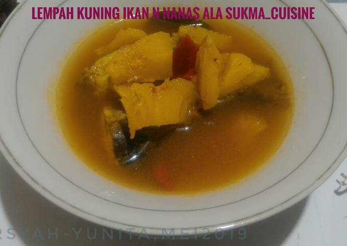 Resep Lempah Kuning Ikan N Nanas Ala Sukmacuisine Oleh Bursyahyunita Cookpad 9070