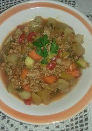 Una foto de Picadillo a mi estilo