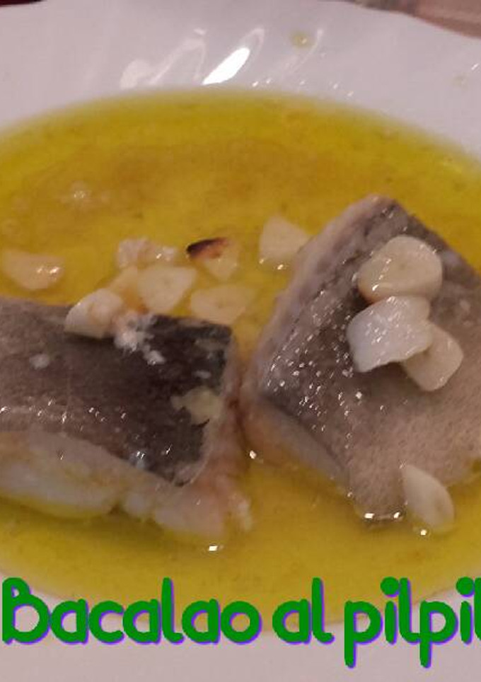Una foto de Bacalao al pilpil*