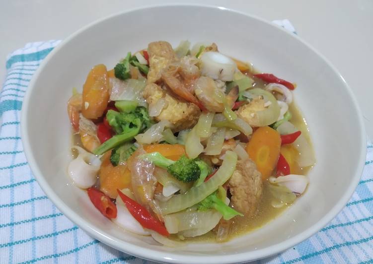 Resep 55 Sapo Tahu Seafood Simple Yang Gurih