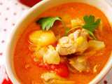 pork cabbage milk soup