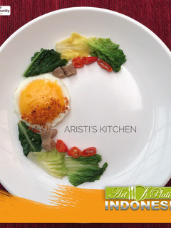 Foto resep Tumis sawi putih dengan baso#KangenRumah