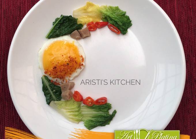 Resep Tumis sawi putih dengan baso #KangenRumah, Bikin Ngiler