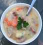 Easy Steps to Prepare Recipes Ham and Potato Soup the  Makes Drooling Delicious.