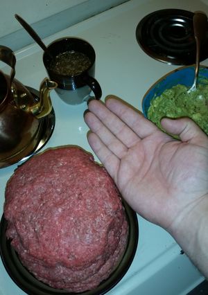 A picture of Avocado spice burgers.