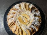 Torta di mele e cioccolato