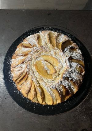 Foto di Torta di mele e cioccolato
