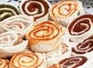Foto principal de Rollito de pan de molde con sobrasada y tranchetes