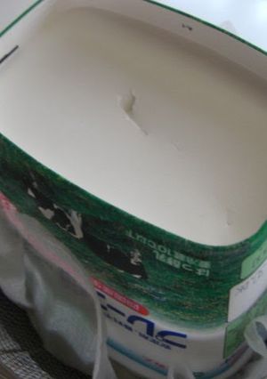 A picture of Strained Yogurt The Lazy Way!.
