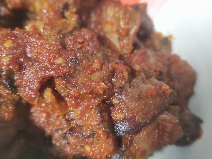 Bagaimana Menyiapkan Ati ampela bumbu pedas yang Bikin Ngiler