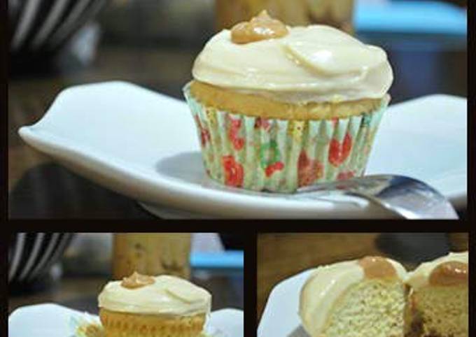 dulce de leche cupcakes Recipe by aissalicious - Cookpad