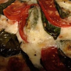 A picture of Turkey caprese.